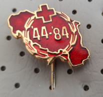 Red Cross Of Yugoslavia 1944/19854 Pin - Médical