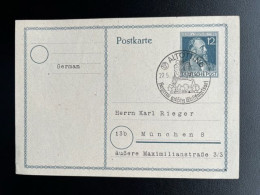 GERMANY 1948 POSTCARD ALTOTTING TO MUNCHEN 27-05-1948 DUITSLAND DEUTSCHLAND SST - Entiers Postaux