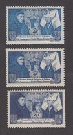 France - Hôtel Dieu De Beaune - N°583a, 583 Et 583c** Neufs Sans Charnières - TB - Unused Stamps