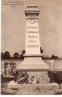 Entrains Monument Aux Morts De La Grande Guerre Militaria Patriotique Propagande Honneur à Nos Soldats Conflit - Monuments Aux Morts