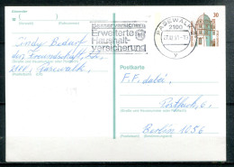 REPUBLIQUE FEDERALE ALLEMANDE - Ganzsache(Entier Postal) Michel P 147(Besserversichern Erweiterte Haushalt Versicherung) - Postkaarten - Gebruikt