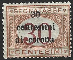 Occupazioni Trento E Trieste 1919 Segnatasse Nuovo Mh* - Trente & Trieste