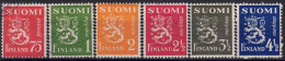 YT 255 à 260 - Used Stamps