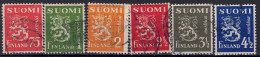 YT 255 à 260 - Used Stamps