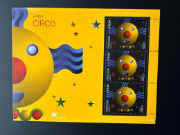 Portugal Madeira 2002 Mi. Bl. 25 Europa CEPT Circo Circus Cirque Zirkus - 2002