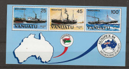 1984 MNH Vanuatu Mi Block 6 Postfris** - Vanuatu (1980-...)