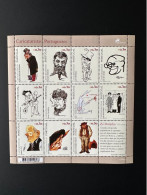 Portugal 2005 Mi. 2953 - 2963 Feuillet Kleinbogen Caricaturistas Portugueses Zé Povino Caricatures Karikaturen - Unused Stamps