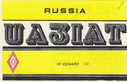 AK 195638 QSL Card - USSR / Russia - Kalinin - Radio Amateur