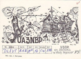 AK 195673 QSL Card - USSR - Kostroma - Radio Amateur