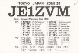 AK 195688 QSL Card - Japan - Tokyo - Radio Amateur