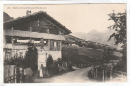 CPA :  14 X 9  -  CHALET  Au GRAND-BORNAND - Le Grand Bornand