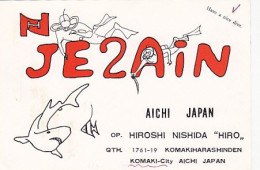 AK 195689 QSL Card - Japan - Aichi - Komaki-City - Radio Amateur