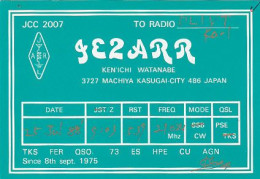 AK 195690 QSL Card - Japan - Kasugai-City - Radio Amateur