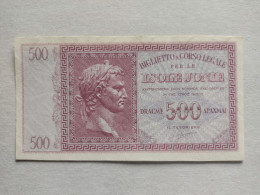 Greece, 500 Drachmai 1941, Isole Jonie Banknote, UNC - Grèce