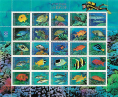 Micronesia 1996  MiNr. 464 - 488 Mikronesien Marine Life Fishes 20v M\sh MNH** 20.00 € - Micronésie