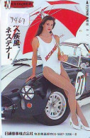 Télécarte Japon * FEMME * EROTIQUE EROTIC *  PHONECARD JAPAN * TELEFONKARTE * BATHCLOTHES LADY LINGERIE * CAR  (7467) - Fashion