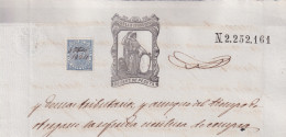 1874-PS-25 ESPAÑA SPAIN REVENUE SEALLED PAPER PAPEL SELLADO 1874 SELLO 11no.  - Fiscales