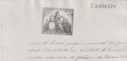 1880-PS-18 ESPAÑA SPAIN REVENUE SEALLED PAPER PAPEL SELLADO 1880 SELLO 11no.  - Fiscales