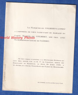 Faire Part De 1939 - LE LUC En PROVENCE ( Var ) - Mariage Comte Maxime De COLBERT Avec Louise De SAIZIEU - Huwelijksaankondigingen