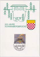 Pro Patria Zumst. 196 / MiNr. 1225 Schweiz Mit Ortswerbestempel EGG FLAWIL 200 Jahre Schwändibrücke - Lettres & Documents