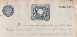 1894-PS-12 ESPAÑA SPAIN REVENUE SEALLED PAPER PAPEL SELLADO 1894 SELLO 8º.  - Fiscales