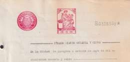 1910-PS-2 ESPAÑA SPAIN REVENUE SEALLED PAPER PAPEL SELLADO 1910 SELLO 4º.  - Fiscales