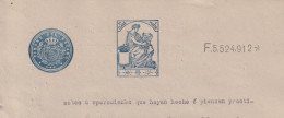 1910-PS-5 ESPAÑA SPAIN REVENUE SEALLED PAPER PAPEL SELLADO 1910 SELLO 8º.  - Fiscales
