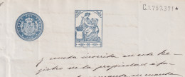 1910-PS-6 ESPAÑA SPAIN REVENUE SEALLED PAPER PAPEL SELLADO 1910 SELLO 11º.  - Fiscales