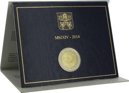 Vatican 2014 : 2 Euro Commémorative  "25 Ans De La Chute Du Mur De Berlin' (BU En Coffret) - DISPO EN FRANCE - Vaticaanstad