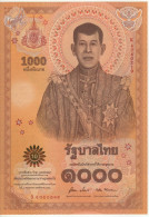 THAILAND New 1'000 Baht PW141  2020   ( Commemorative King Rama X & Royal Coronation Ceremony At Back)  UNC - Thailand