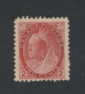 Canada Victoria Numeral Stamp #77-2c Mint No Gum F/VF Guide Value = $55.00 - Unused Stamps