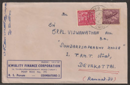 India 1971 Refugee Relief Stamp With Private Cover And With Delivery Cancellation Also (a19) - Brieven En Documenten