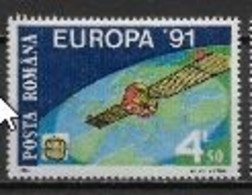 Roumanie 1991 N° 3932 Europa L'Europe Et L'espace - 1991