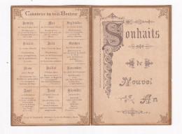  CALENDRIER DU VRAI BONHEUR SOUHAITS DE NOUVEL AN  (2024 Jan ABL Noir) - Grossformat : 1901-20