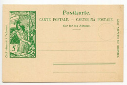 Switzerland 1900 Mint Postal Card - 5c. Universal Postal Union 25th Jubilee  / UPU - Entiers Postaux