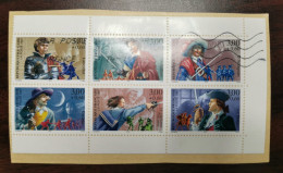 France 1997 Héros D'aventures Famous Adventurers On Paper - Used Stamps