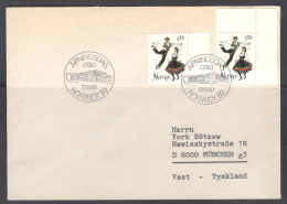 Norway.   International Stamp Exhibition NORWEX '80. Opening Day.   Special Cancellation - Cartas & Documentos