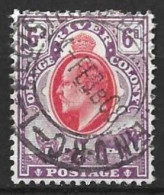 S.AFRICA..." ORANGE FREE STATE."....KING EDWARD VII..(1901-10.)....6d........SG145......CDS......VFU...... - Oranje Vrijstaat (1868-1909)