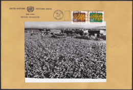 UN New York Sc116 FAO, Freedom From Hunger, Wheat, Photo Essay FDC 3, Essai - Contro La Fame