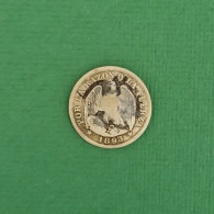 Moneda 20 Cents, Centavos De Plata 1893 República De Chile. - Cile