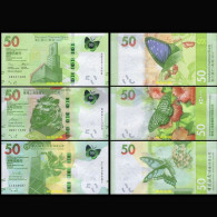 Hong Kong (3 Banks) 50 Dollars, 2018-2021, Paper, UNC - Hongkong