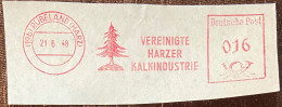 Christmas Tree, Industry, Advertisement, Meter Franking, Red Meter, Germany - Fabbriche E Imprese