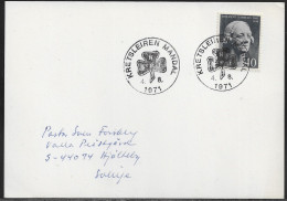 Norway.   A Scout Camp At Mandal 1971 (Norwegian Boy Scout Association).   Norway Special Event Postmark. - Covers & Documents