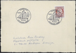 Norway.   Farsund, Kretsleiren Huseby, "Lister". NSF District Boy Scout Camp.   Norway Special Event Postmark. - Briefe U. Dokumente