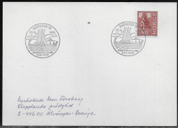 Norway.   HARSTAD-76, STAMP EXHIBITION, H.F.K. 25 YEARS.   Norway Special Event Postmark. - Brieven En Documenten