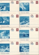 Czechoslovakia 1950 - Vysoke Tatry - 16 Postal Stationery, Mint - Ansichtskarten