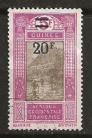 GUINEE 1924/27 .  N° 106 . Oblitéré . - Usados