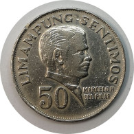 Monnaie Philippines - 1972 - 50 Sentimos - Philippines