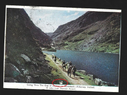 Pferd Paard Horse Cheval The Gap Of Dunloe On Horseback Killarney 1955 Ireland Htje - Chevaux