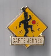 PIN'S THEME  TRANSPORT SNCF  CARTE JEUNES - TGV